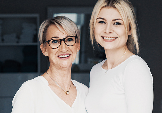 Jutta Sondermann und Kim Schwier Jutta Sondermann und Kim Schwier